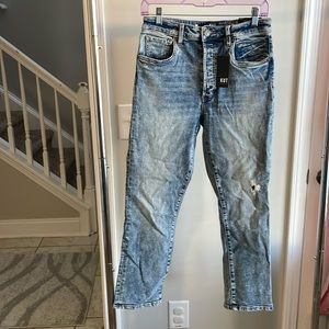 KUT from the Kloth High Rise Rosa Crop Vintage Straight Size 6 NWT